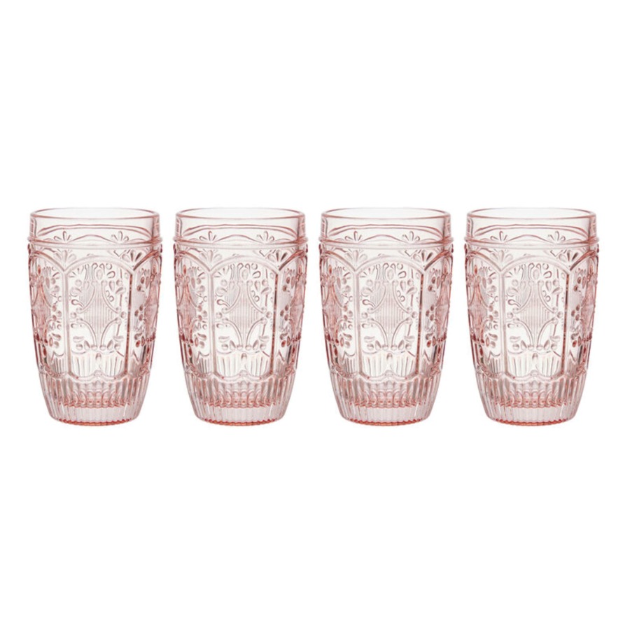 Trestle 12 oz Blush Highball G - Highball Glass Set 评论和价格