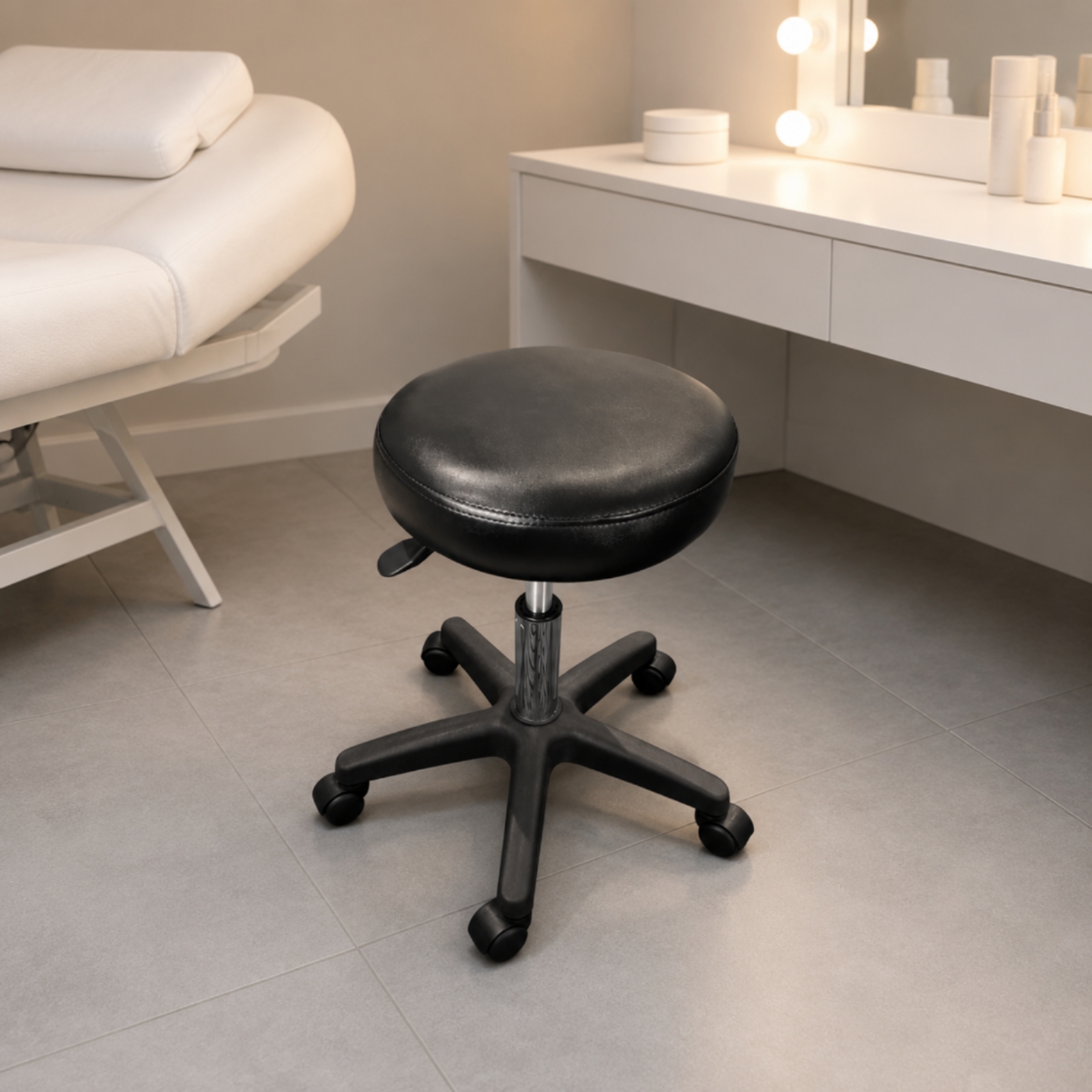 Height Adjustable Swivel Stool - Home Bar Stools 评论和价格