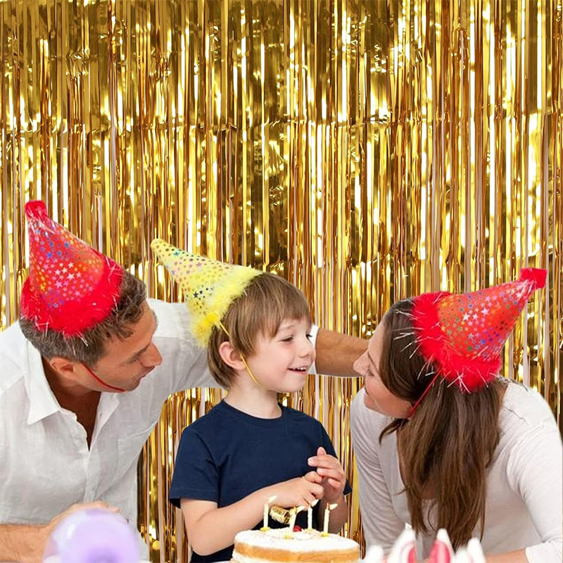 2M Glitter Gold Tinsel Fringe  - Home Bargains 评论和价格
