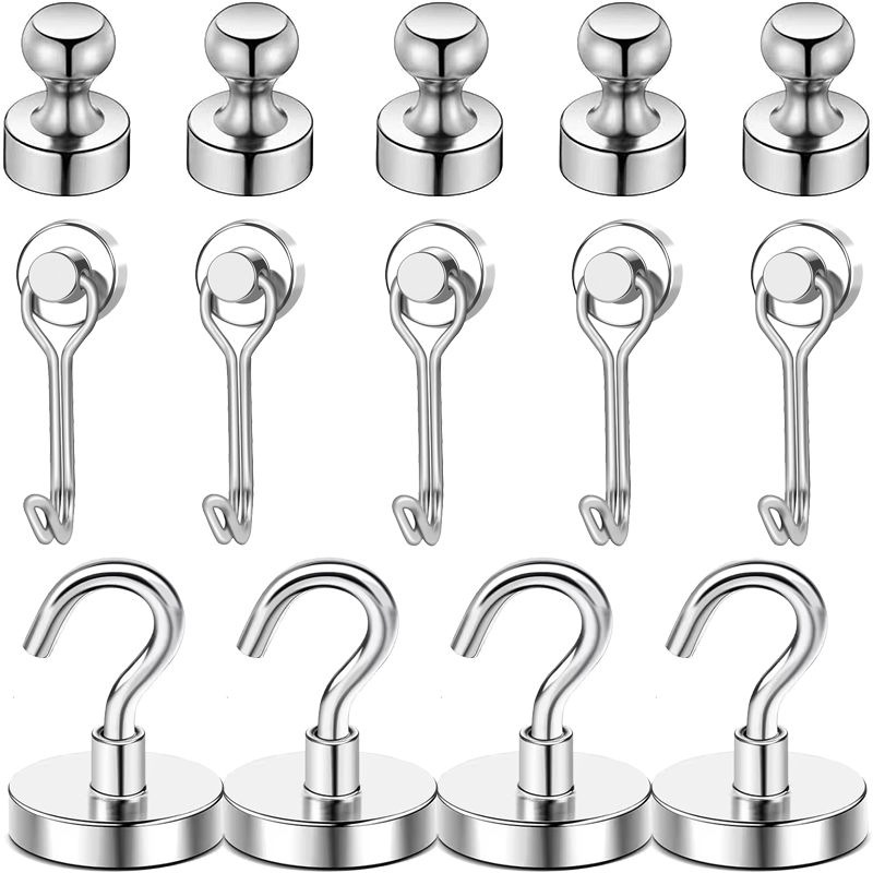 10Pcs Strong 16mm Magnetic Hoo - Home Bar And Fridge 评论和价格