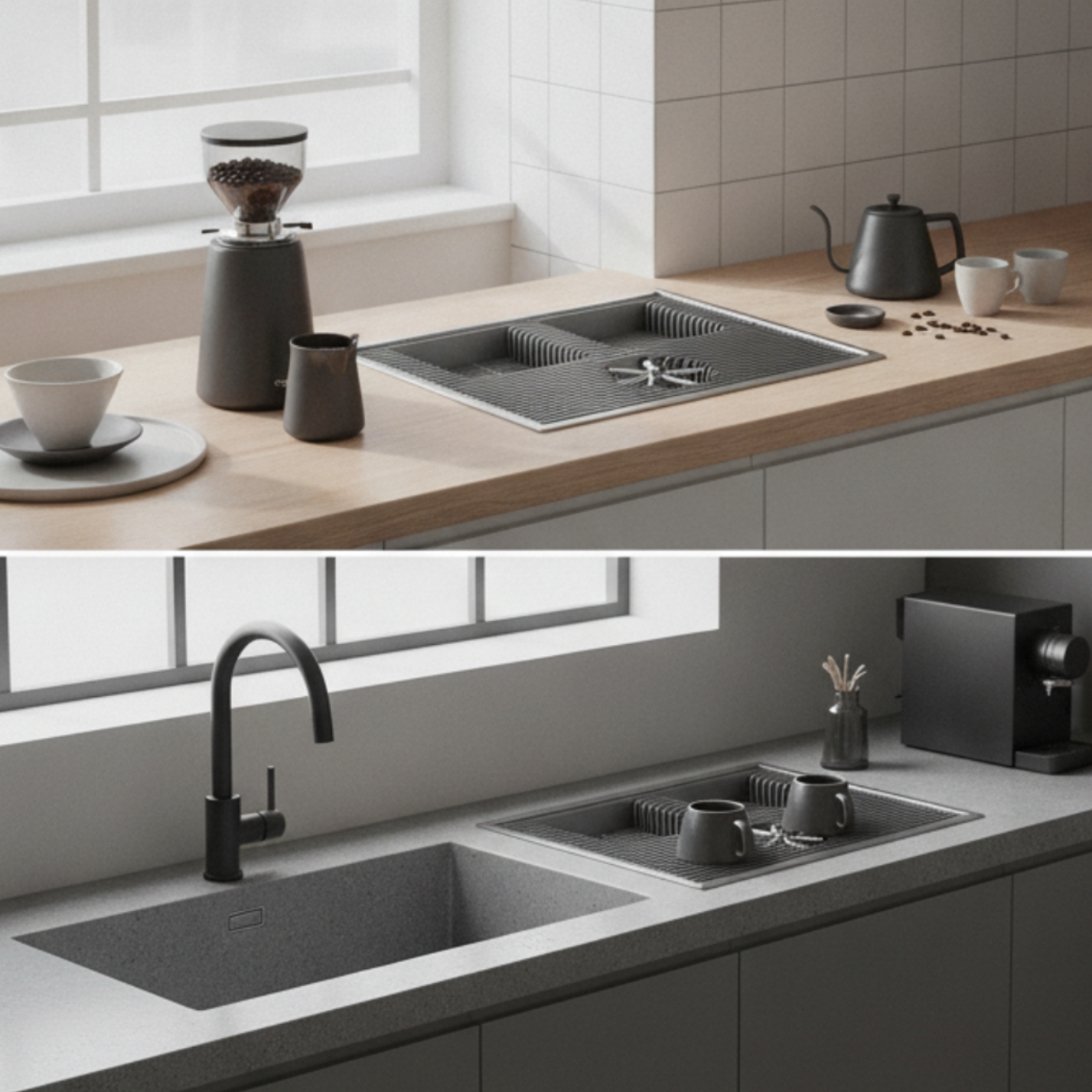 Flat Coffee Drainage Tray Buil - Home Barista 评论和价格