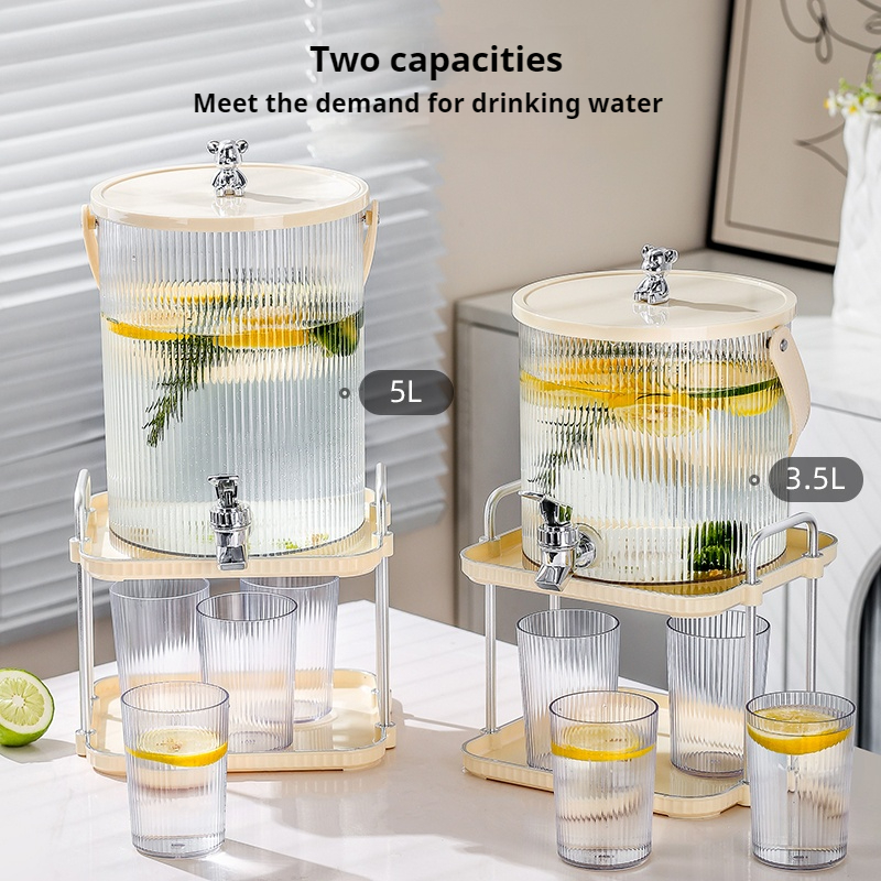 5L/3.5L Cold Water Kettle with - Citrus Juicer Bar 评论和价格