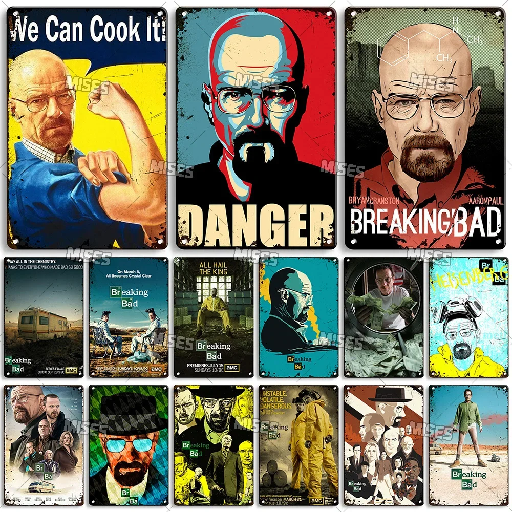 Breaking Bad Classic TV Metal  - Home Bar Set 评论和价格