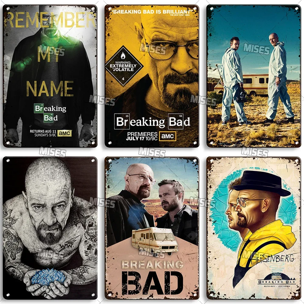 Breaking Bad Classic TV Metal  - Home Bar Set 评论和价格
