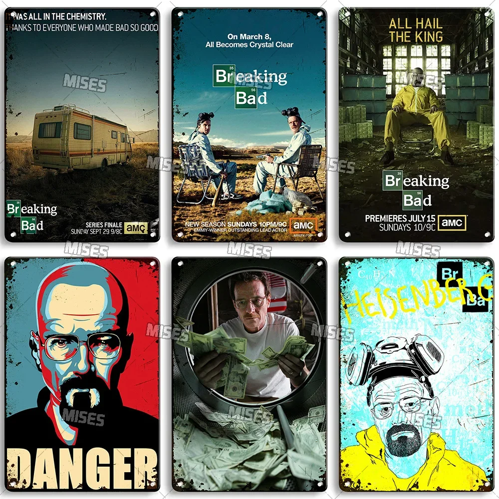 Breaking Bad Classic TV Metal  - Home Bar Set 评论和价格