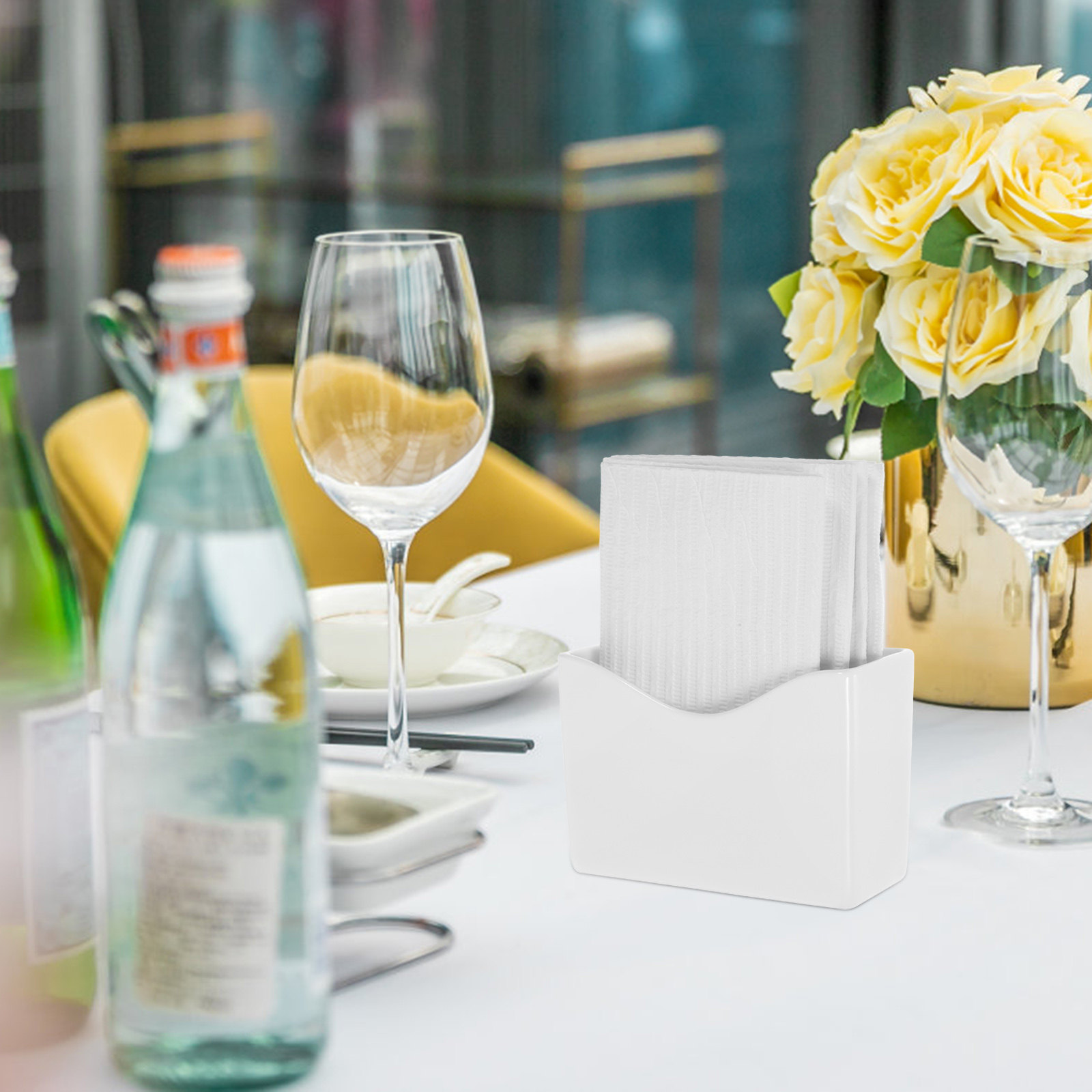 Ceramic Napkin Holder Modern S - Home Bar Stand 评论和价格