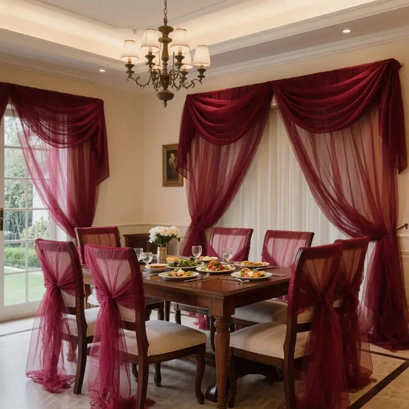 DIY Decoration Tulle Arch Drap - Home Bargains 评论和价格