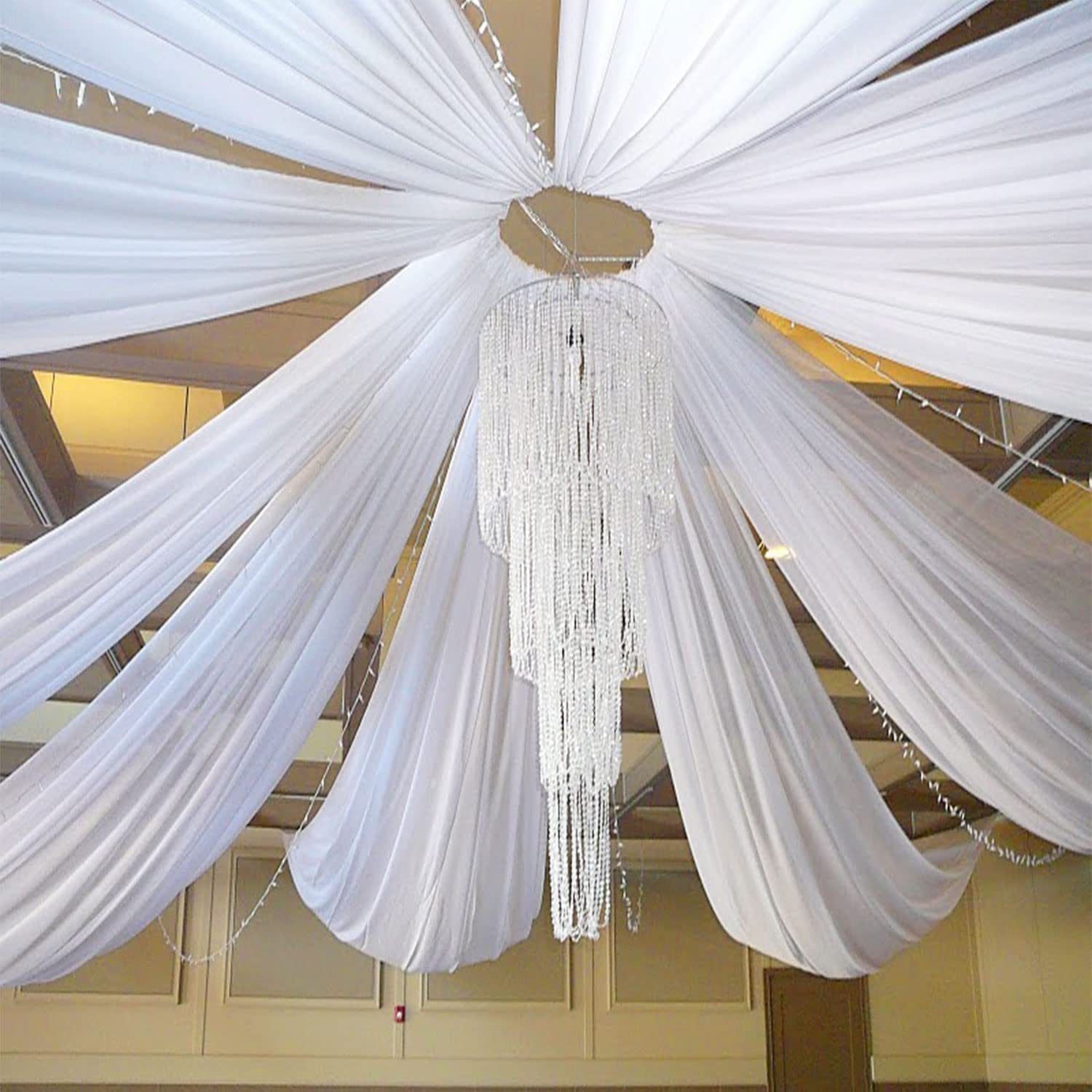 Wedding Arch Drape Roof Ceilin - Home Bargains 评论和价格