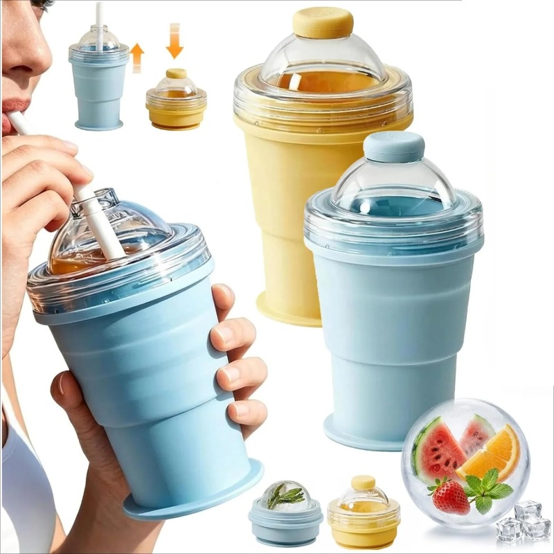 2-in-1  Silicone Folding Ice H - Ice Mold Sphere 评论和价格