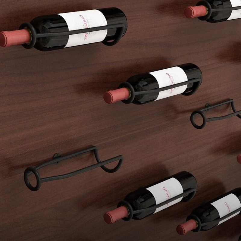 Wall Mounted Iron Wine Storage - Home Bar Shelf 评论和价格