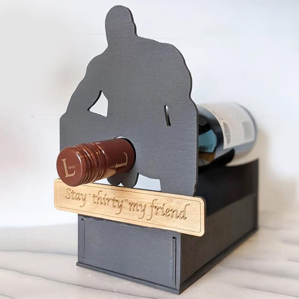Creative Wine Bottle Display S - Home Bar Stand 评论和价格