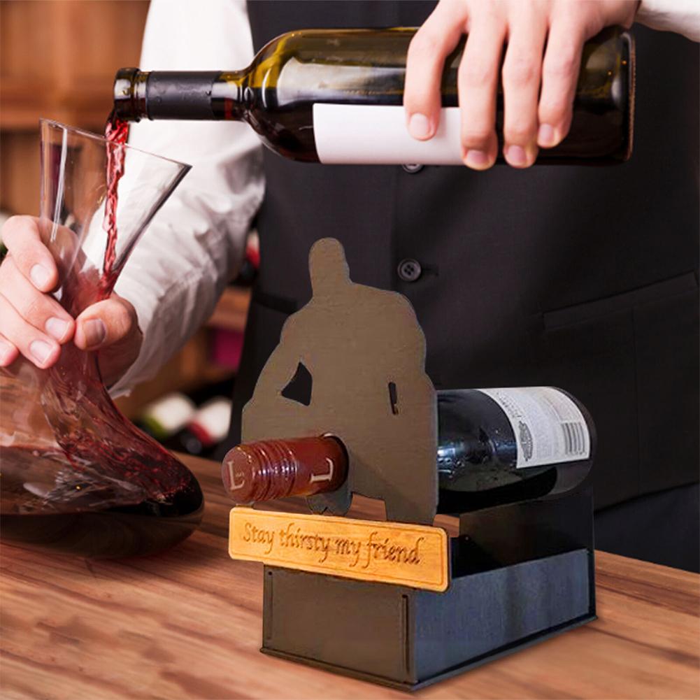 Creative Wine Bottle Display S - Home Bar Stand 评论和价格