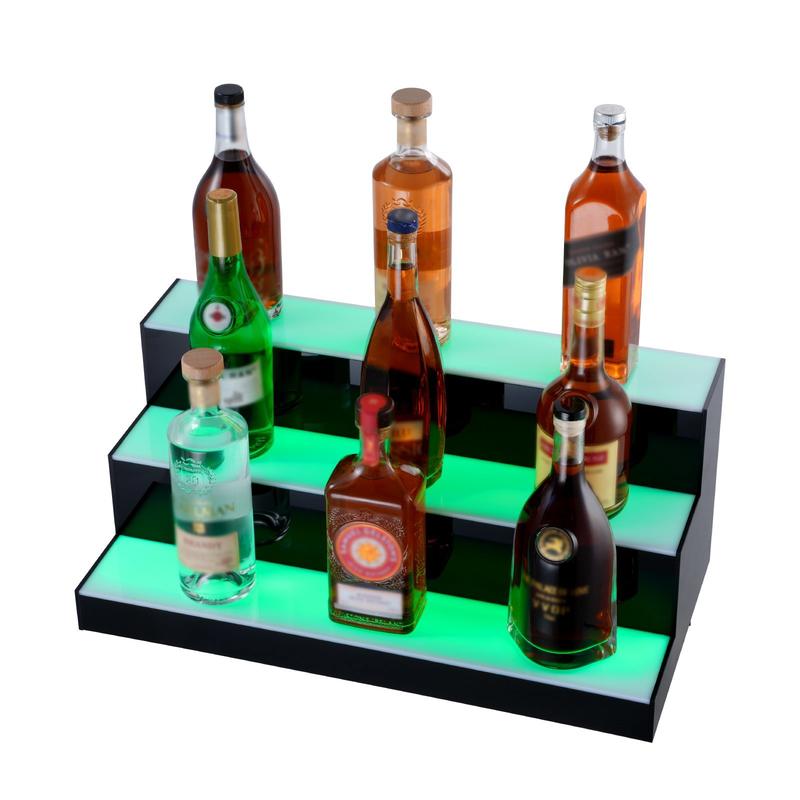 Illuminated Beverage Shelf 24  - Home Bar Shelves 评论和价格