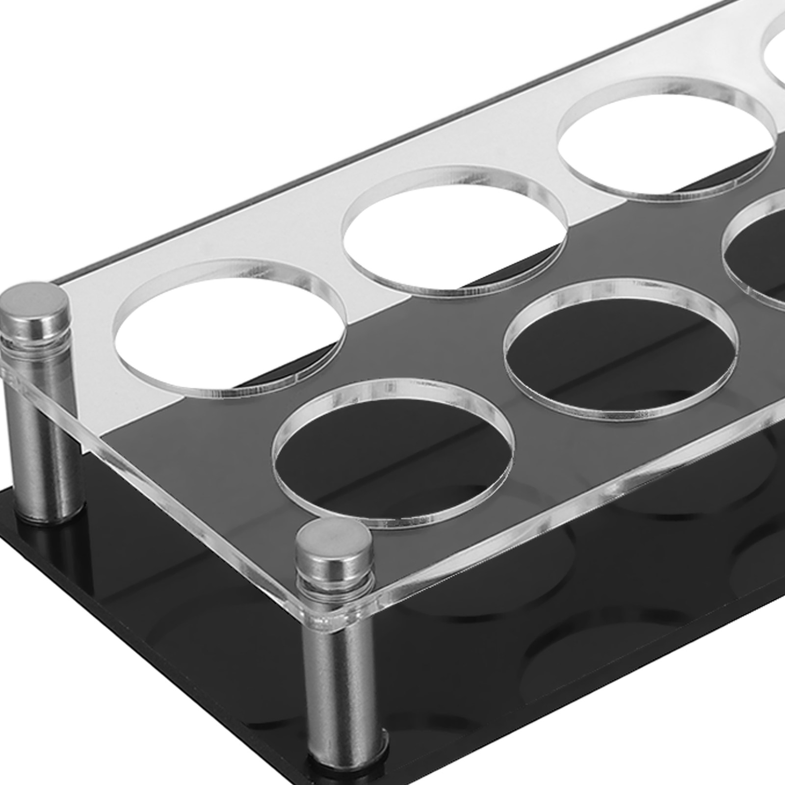 Acrylic Shot Glass Holder Stab - Home Bar Stand 评论和价格