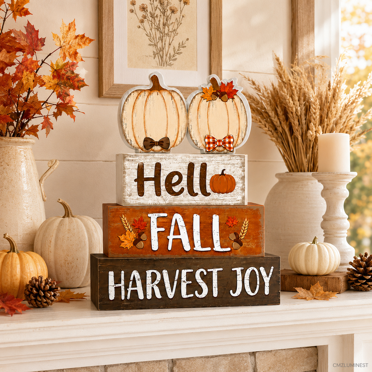 Autumn Layered Tray Decoration - Home Bar Shelves 评论和价格
