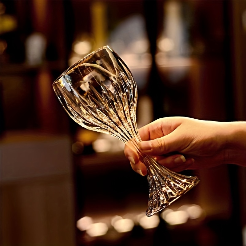 Luxury Crystal Gold Trim Wine  - Highball Glass Set 评论和价格