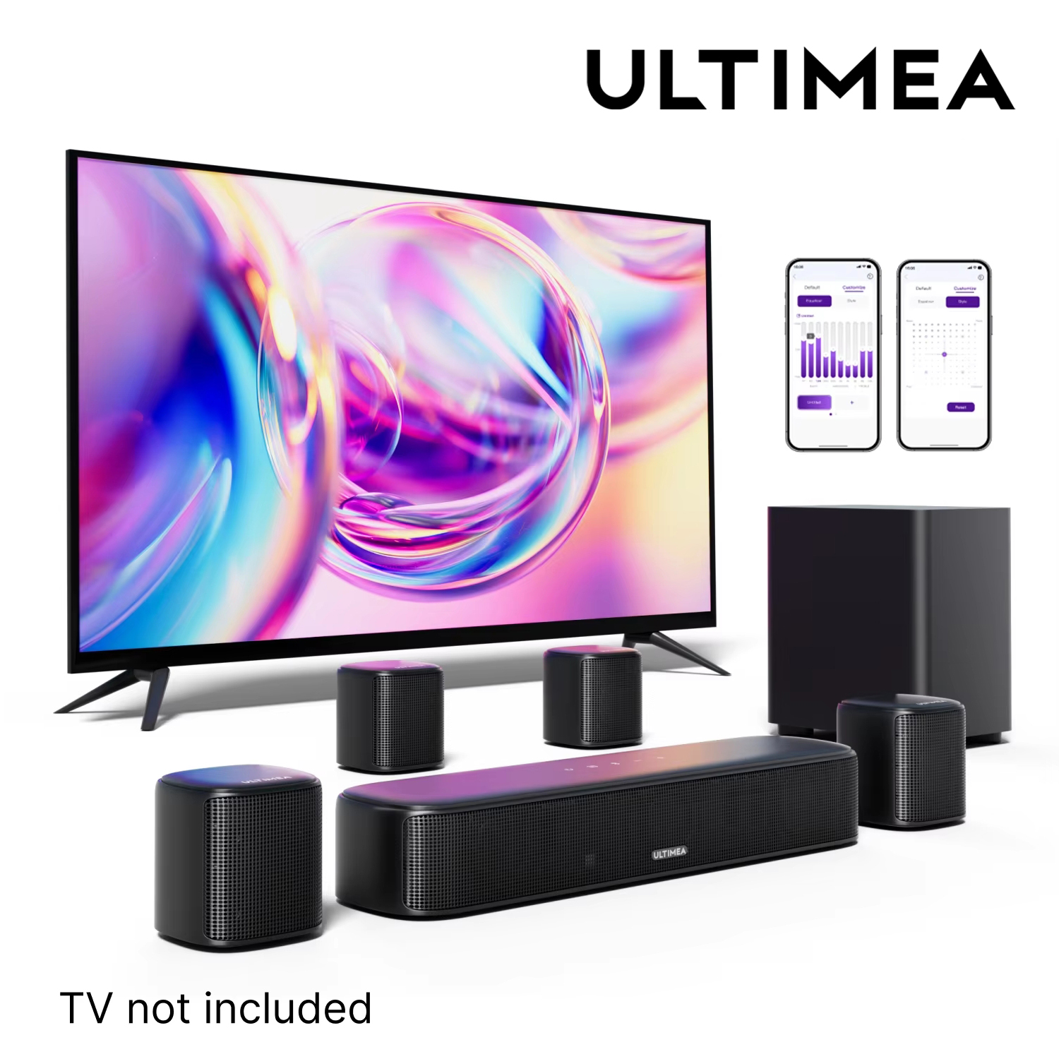ULTIMEA 7.1 Channel Sound Bar  - Home Bar And Theater 评论和价格