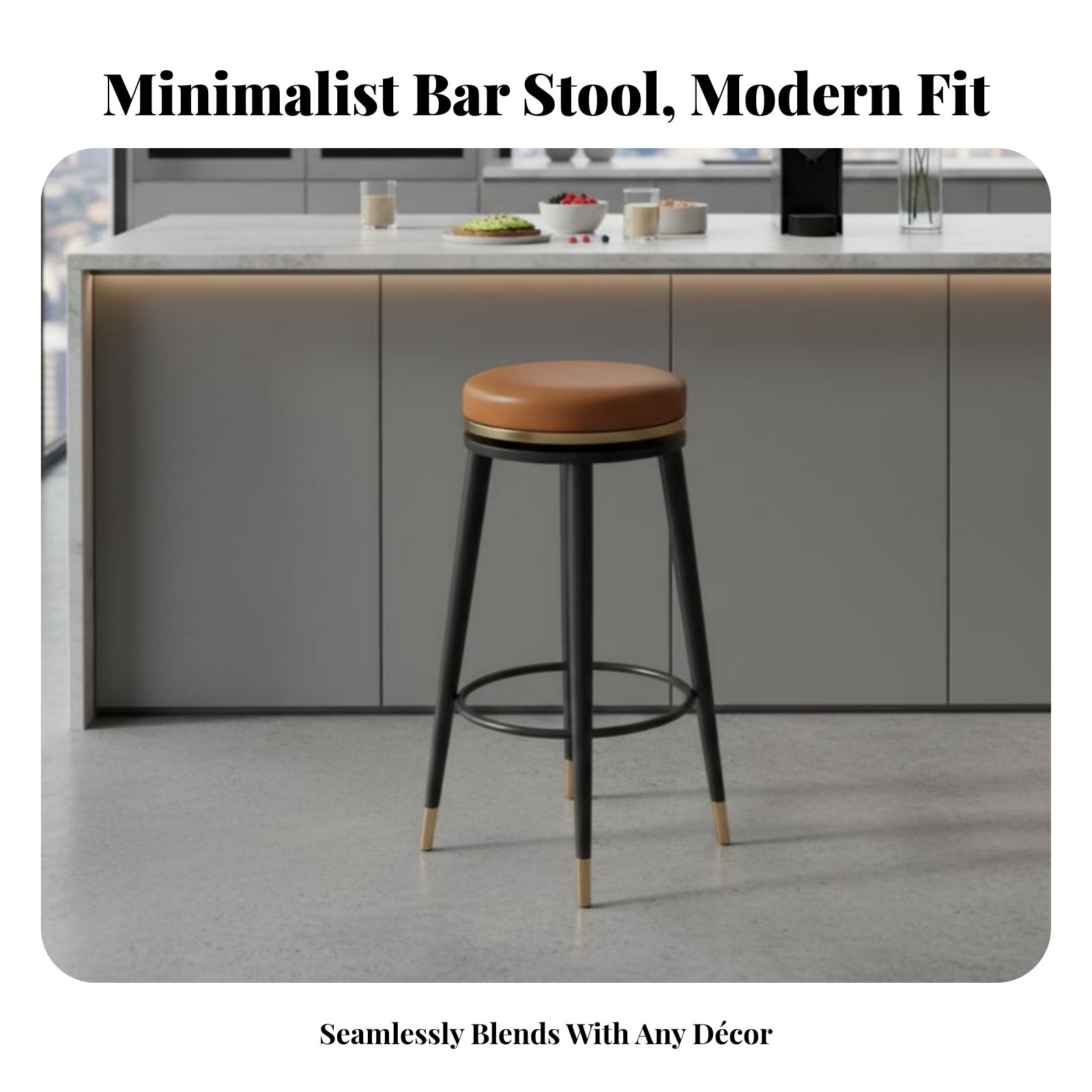 Padded Revolving Counter Stool - Home Bar Stools 评论和价格