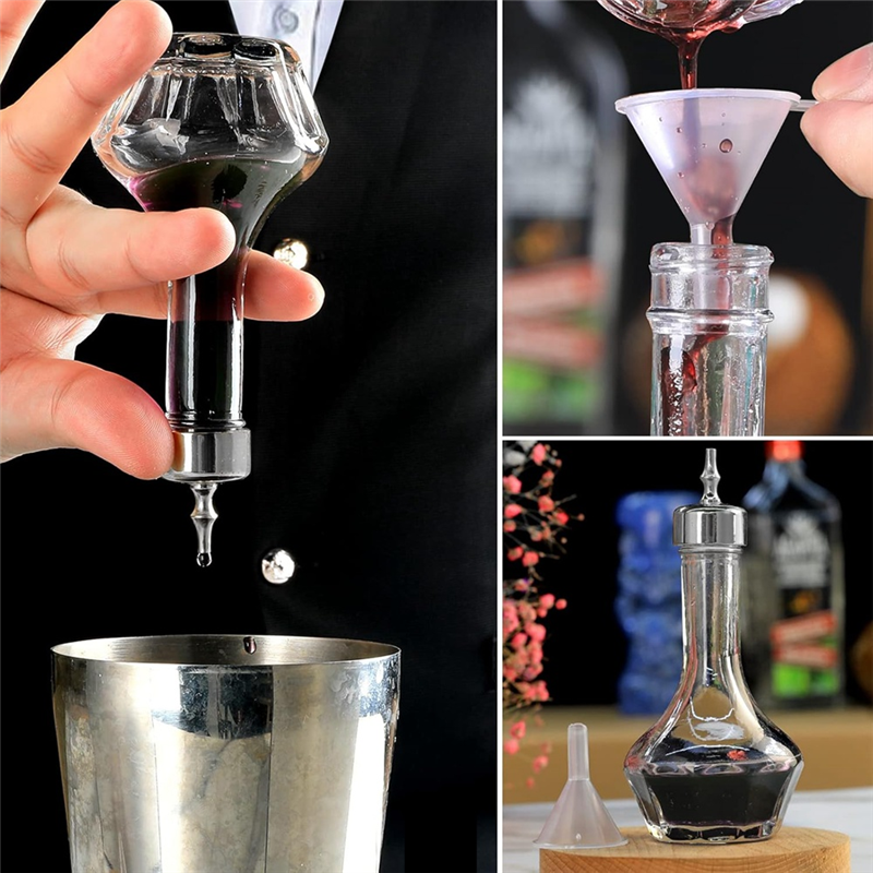 Bitters Bottle Set Of 3-1.7Oz/ - Bitters Bottle Set 评论和价格