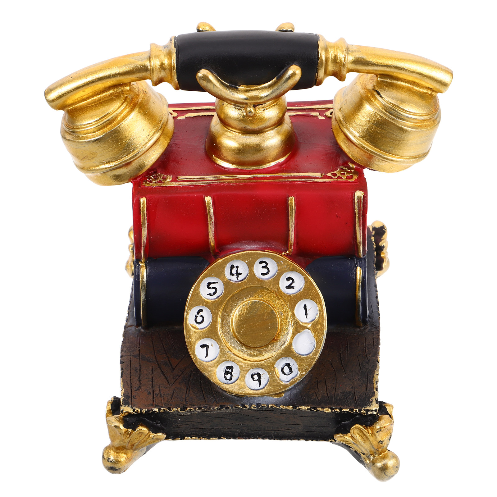 Vintage Rotary Telephone Decor - Home Bar Shelves 评论和价格