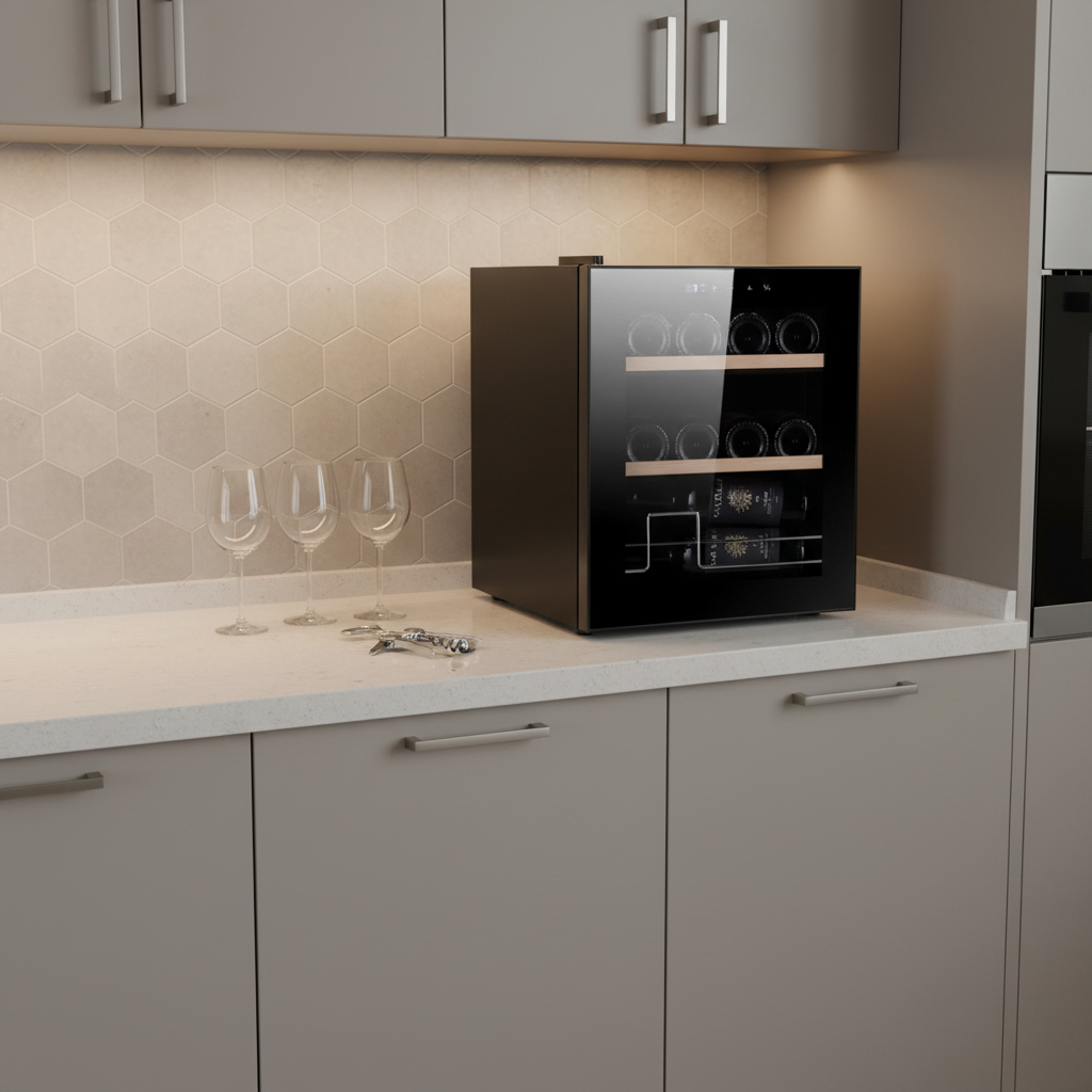 Mini bar Cooler Fridge Red Win - Home Bar And Fridge 评论和价格