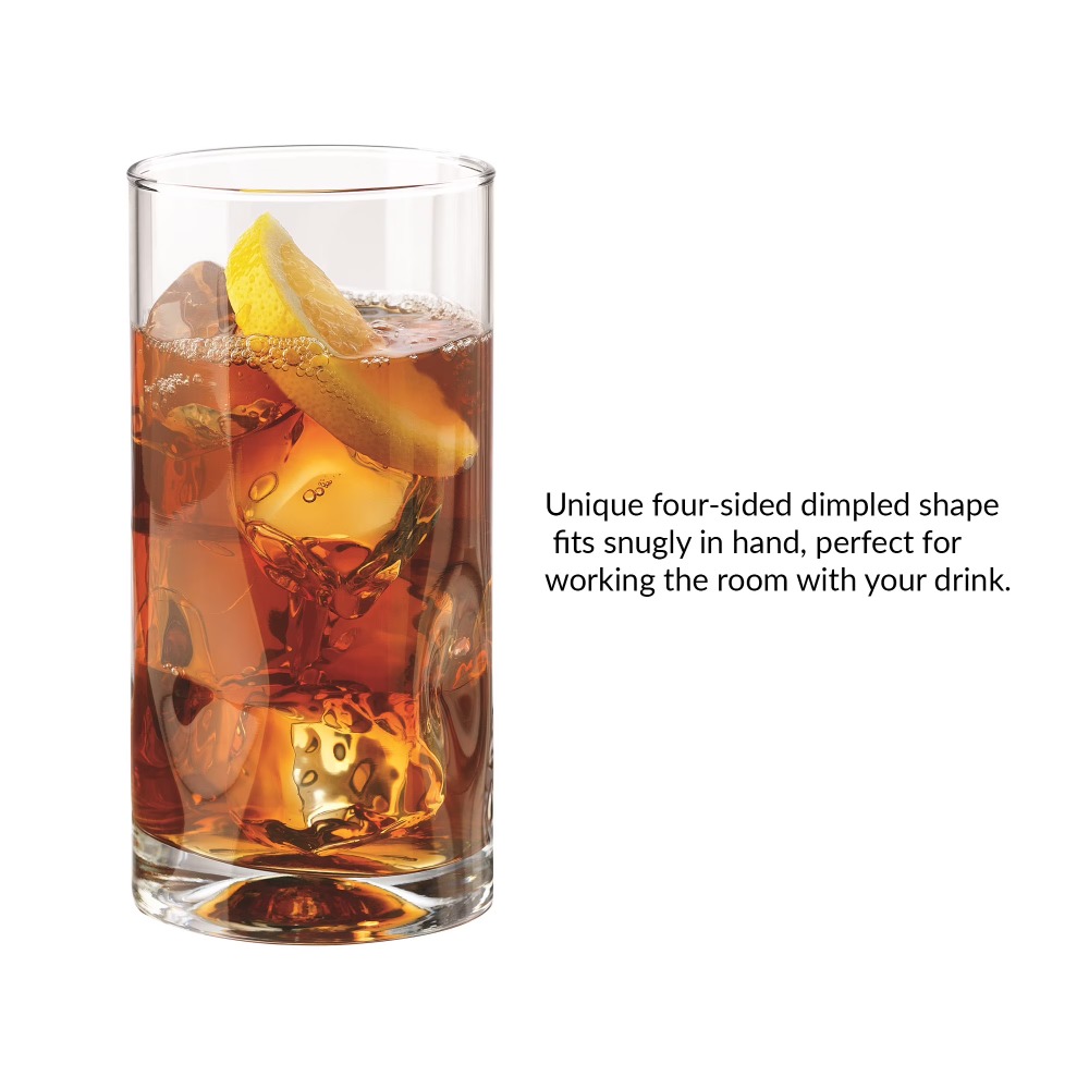 Elegant Glass Drinking Cups Se - Highball Glass Set 评论和价格