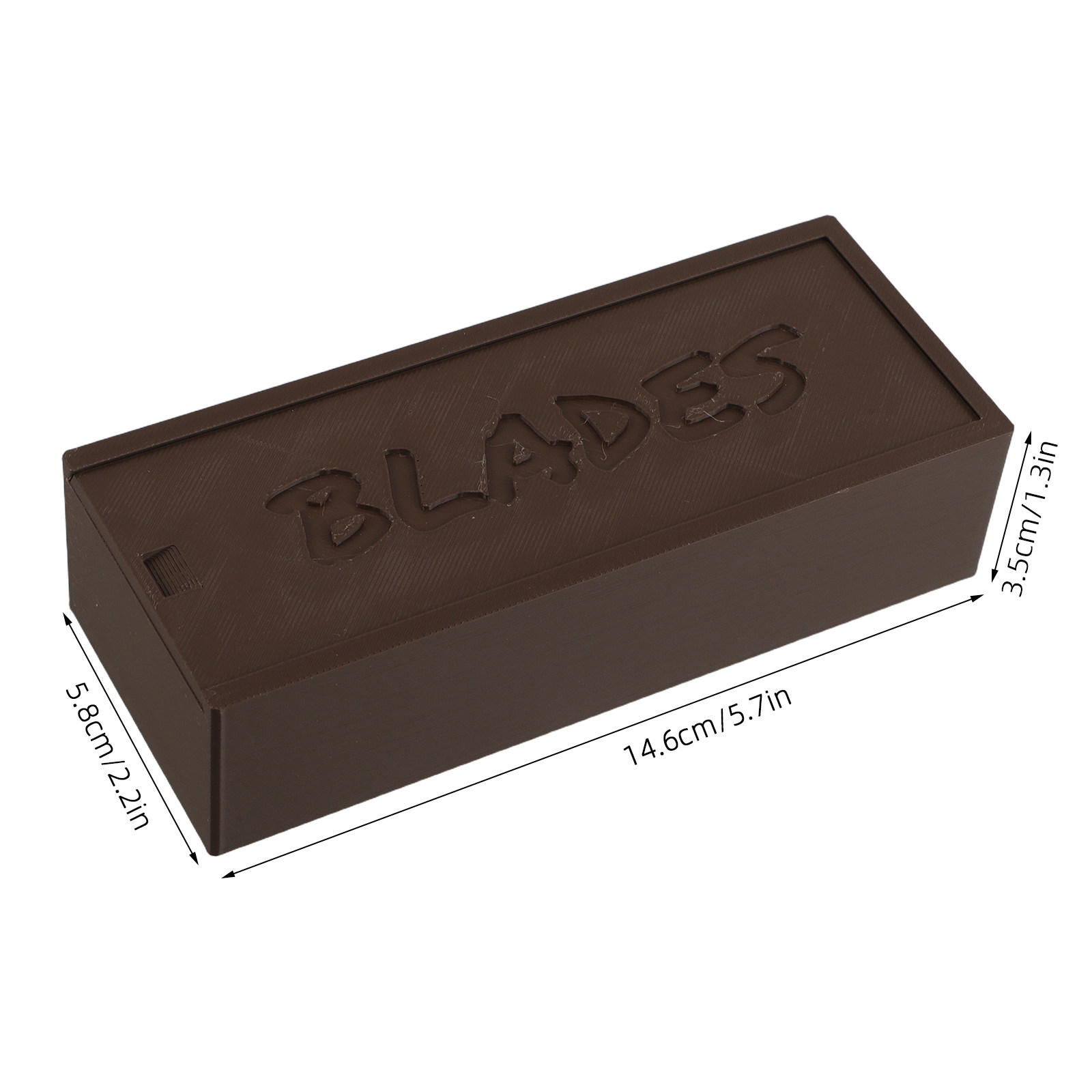 Plastic Brown Blade Storage Do - Home Barber 评论和价格
