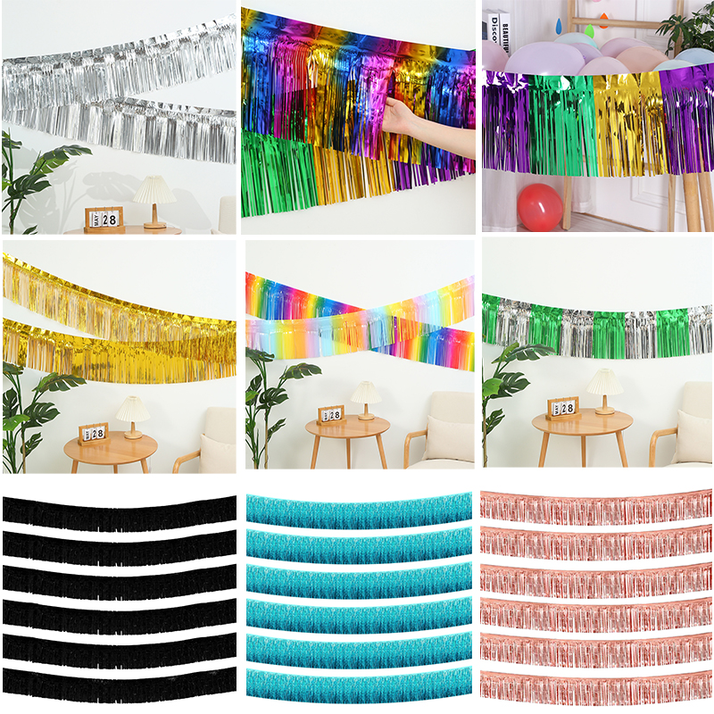 30x300CM Foil Fringe Garland S - Home Bargains 评论和价格