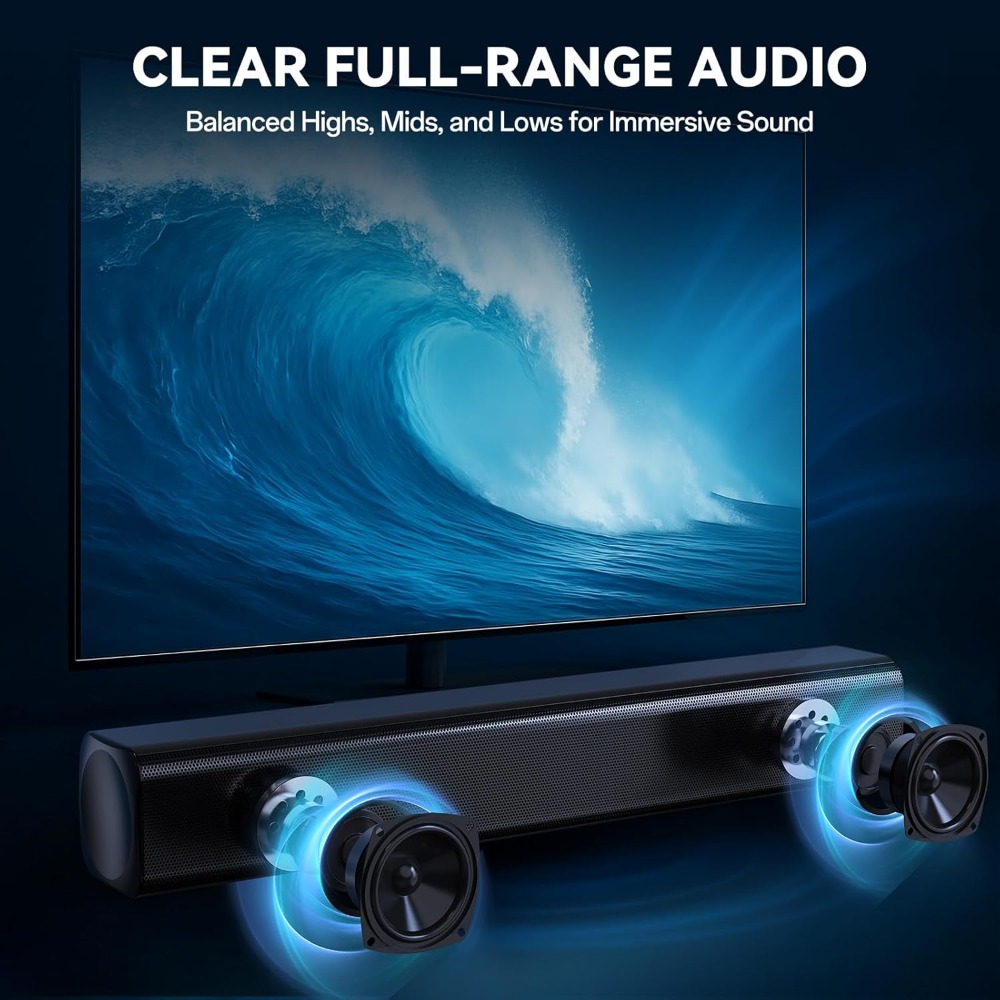 Wireless Sound Bar with Subwoo - Home Bar And Theater 评论和价格
