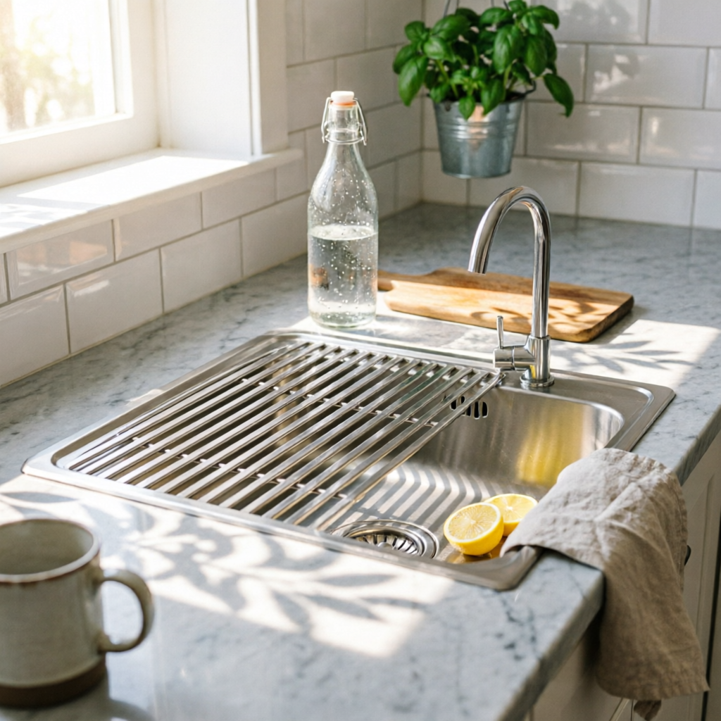 Inset Tea Tray with Faucet Ope - Home Barista 评论和价格