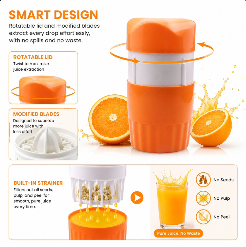Multifunctional Hand Juicer Le - Citrus Juicer Bar 评论和价格