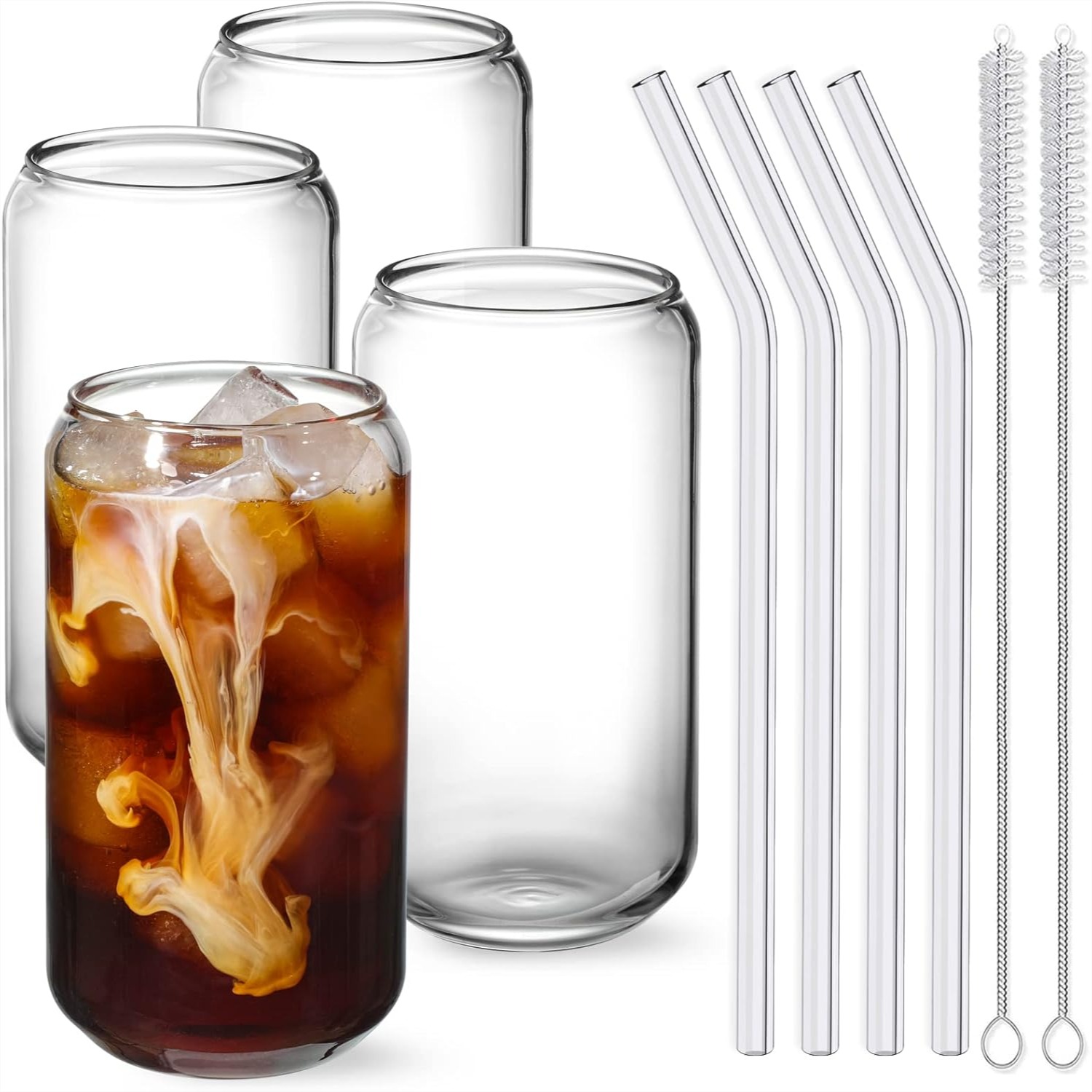 16oz Highball Glasses Set with - Highball Glass Set 评论和价格